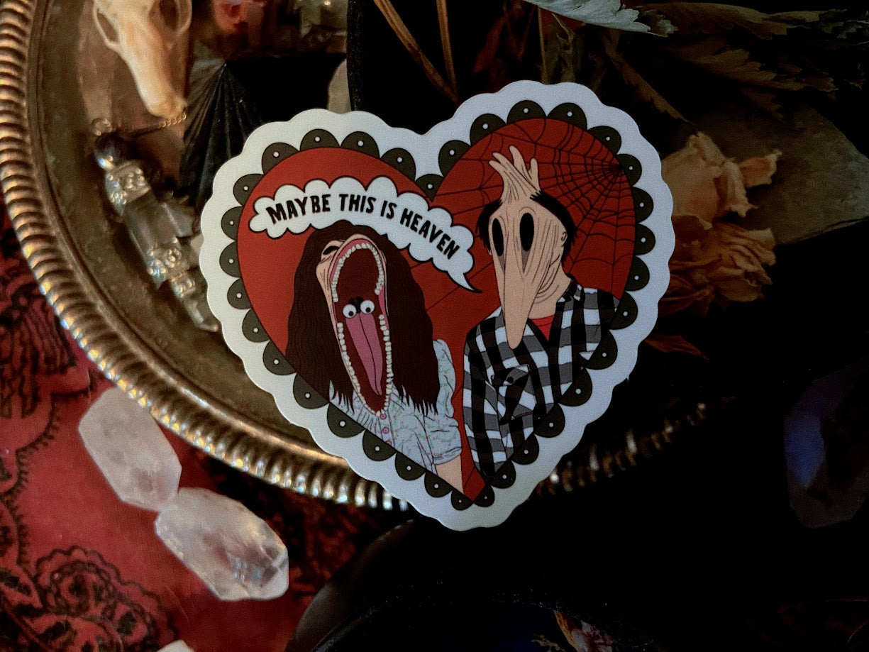 The Maitlands Beetlejuice Sticker